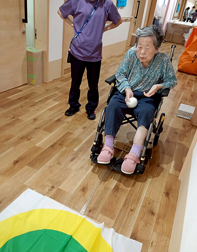 ボッチャ得点競技大会を開催しました！