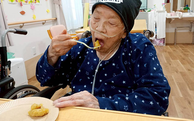 スイートポテト作り