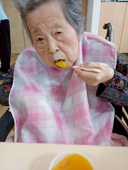 スイートポテト作り